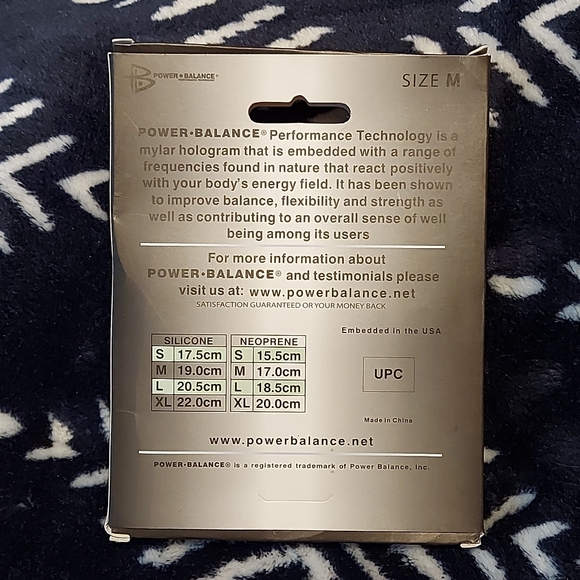 The Original Performance Power Balance Wristband Size M New - Picture 2 of 4